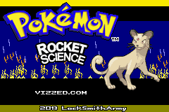 Pokemon - Rocket Science Title Screen